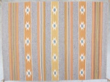 Finely woven Navajo Rug, circa 1950s, measures 44