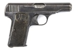 F.N., Model 1910, Semi Automatic Pistol, 7.65 MM caliber (.32 ACP), SN 444644, blue finish, 3 1/2