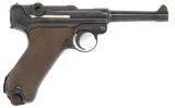 German Luger, Model 921, Semi Automatic Pistol, .9 MM caliber, SN 5502, all matching numbers with ma