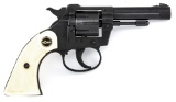 Rohm, Model RG10S, Double Action Revolver, .22 caliber, SN 52085, matte finish, white checkered grip
