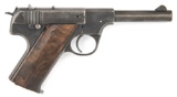 High Standard, Model HB, Semi Automatic Pistol, .22 LR caliber, SN 298590, blue finish showing some