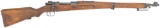 Mauser, Model K98, Bolt Action Rifle, .8 MM caliber, SN 35780, blue finish, restored, 24
