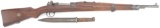 BRNO, Model V2-24, Bolt Action Rifle, .8 MM caliber, SN 391453, brown to grey patina, 24