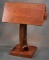 Custom made mesquite pedestal Saddle Stand, 48