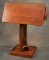 Custom made , solid mesquite pedestal Saddle Stand, measuring 49