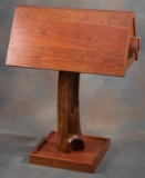 Custom made mesquite pedestal Saddle Stand, 48