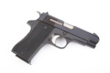 Star, Model S.A., Semi-Automatic Pistol, .9 MM caliber, SN 65421, blue finish with light specks on s