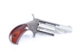 North American, Derringer, 5-shot, .22 MAG caliber, SN E266750, stainless, 1 1/2