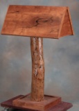 Custom made, solid mesquite Saddle Stand, 47 1/2