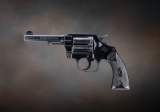 Wells Fargo & Company shipped, factory engraved Colt Police Positive Special Revolver, SN 64378. Con