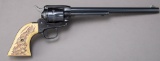 High condition Colt, Single Action Buntline Scout Revolver, .22 LR caliber, SN 155637F, blue finish,