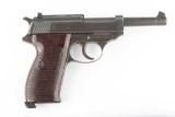 Walther, Model P38, 9 MM, Semi-Automatic Pistol, SN 1520E, blue finish, 5