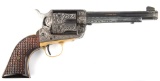 J.P. Sauer & Sohn, Western Marshall, engraved SAA Revolver, .44 MAG caliber, SN 148514, blue finish,