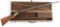 Cased Parker Bros., double barrel, side by side, 12 gauge, Shotgun in fitte