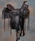 Early Half Seat Saddle with square skirt and Samstag Rig, 14