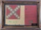 Framed Flag labeled 