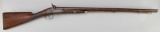 Early Muzzle Loading Mule Ear Shotgun, approximately 16 gauge, engraved loc