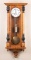 Fine German weight driven wall Regulator Clock, circa 1880-1890, made by Thomas Haller Clock Co. Thi