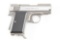AMT, semi-automatic Pistol, Back Up Model, .380-9 MMK, SN A77396, stainless, 3