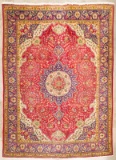 A large room size, multi-color, all wool Oriental Rug measuring 13 ft. x 9 ft. 10