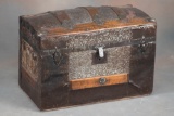 Unique and very desirable antique Dome top Trunk, 24