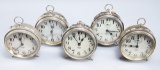This lot consists of a collection of five vintage Big Ben Alarm Clocks with 5