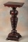High condition Victorian Pedestal with beautifully carved pedestal and base, circa 1890, in original