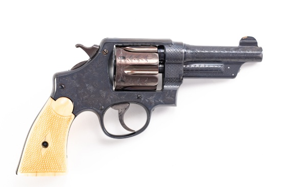 Smith & Wesson 44 Hand Ejector 1st Model, .44 Special caliber, Serial Number 14443, manufactured in