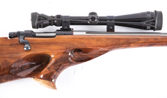 Remington Mohawk 600 Model, 6 MM Remington caliber, Serial Number 6652081, 20" barrel.  Custom Mohaw