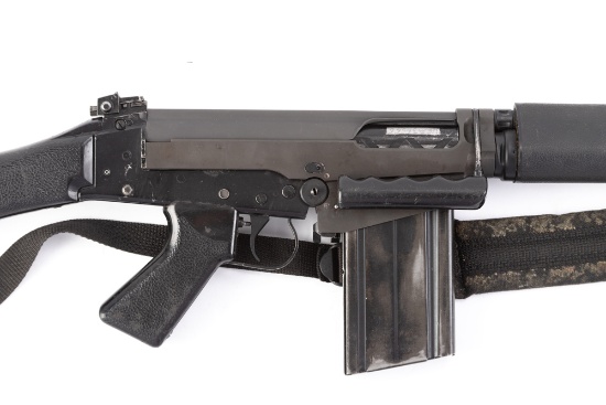 S.A.C. FAL Model, 7.62x51 caliber, Serial Number UEA36666, 24" barrel.  US Import FN FAL pattern rif