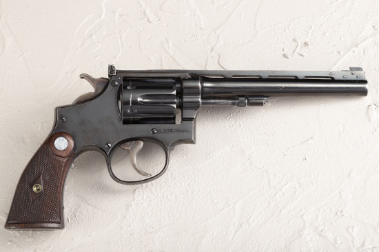 Smith & Wesson Model K-22 King Super Target, .22 LR caliber, Serial Number 645373, 6" barrel.  Great