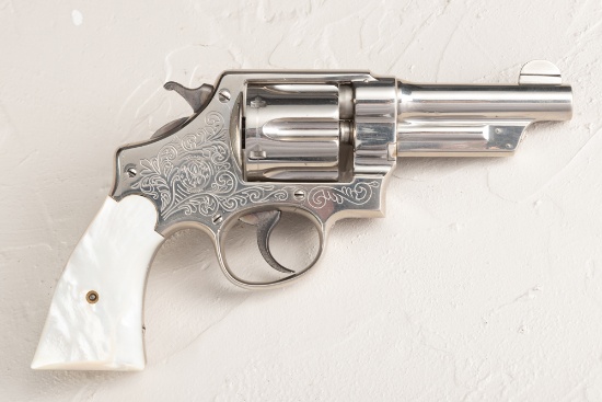 Smith & Wesson 44 Hand Ejector, .44 Special caliber, Serial Number 13912, manufactured 1912, 4" barr