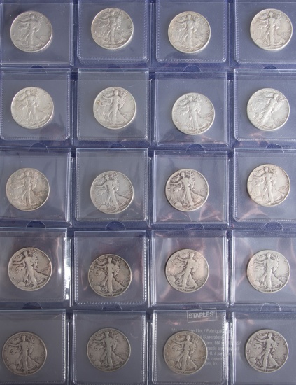 THIS LOT WILL BE SOLD 20 X YOUR BID, MEANING YOUR FINAL BID WILL BE MULTIPLIED 20 TIMES: 20 Silver U