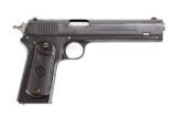 Colt Model 1902 Military, .38 Rimless caliber, Serial Number 39120, manufactured in 1917, 4 1/2
