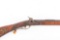 Full Stock early Percussion Rifle, lock has crown marking, inlaid brass patch box on right side of s