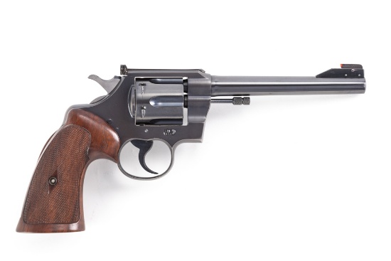 Colt Official Police Model, .22 LR caliber, Serial Number 25602, manufactured approximately 1940, 6"