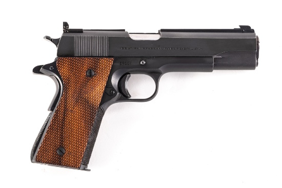 Colt 38 Super Automatic Pistol, .38 Super caliber, Serial Number 97384, manufactured in 1952, 5" bar