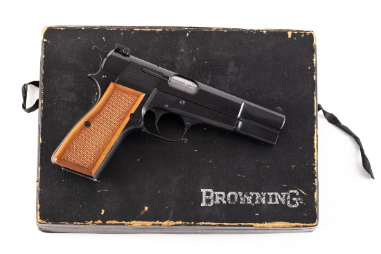 Browning Hi-Power Model, 9MM caliber, Serial Number 71C37664, manufactured in 1971, 4 3/4" barrel.