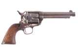 Antique Colt Single Action Army, SN 93458. Manufactured circa 1883, this is a 6-shot, .45 caliber re