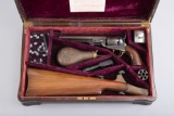 Antique Colt Model 1851 Navy Revolver, .36 caliber, SN 121417, all matching numbers including wedge,