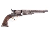 Antique Colt 1860 Army Revolver, SN 160037, manufactured circa 1866. This is a 6-shot, .44 caliber p