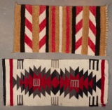 Two small Navajo Rugs to include: (1) Measures 17