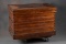 Fine early oak handmade Carpenters Chest, circa 1890-1910, with full dove tail construction, top has