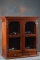 Antique walnut counter top Tobacco Case for P. Lorillard & Co., 1760-1883, excellent condition with