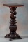 Massive antique Mahogany Pedestal, circa 1890s, manufactured by George Hunzinger (1835-1898) with ma