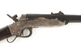 Antique Sharps & Hankins Model 1862 Rifle, SN 9248, Navy Model Carbine. This is a .52 caliber breech