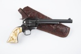Colt SAA Revolver, .44 caliber, SN 336198, retains majority of blue finish with turn line and light
