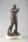 Bronze Sculpture by artist A. Wolter/Modern Art/Foley, N.Y. with Plaque on front that reads 