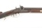 Extremely fine high quality half stock Percussion Rifle, no maker mark visible, bore measures .36 ca