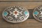 Beautiful silver Concho Belt with seven 3